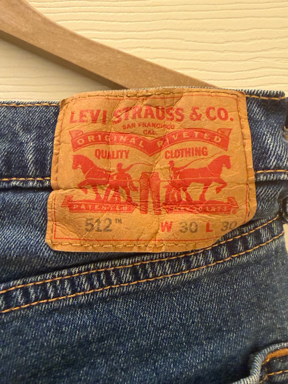 Levi's Men's 512 Slim Taper Jeans 30x30
